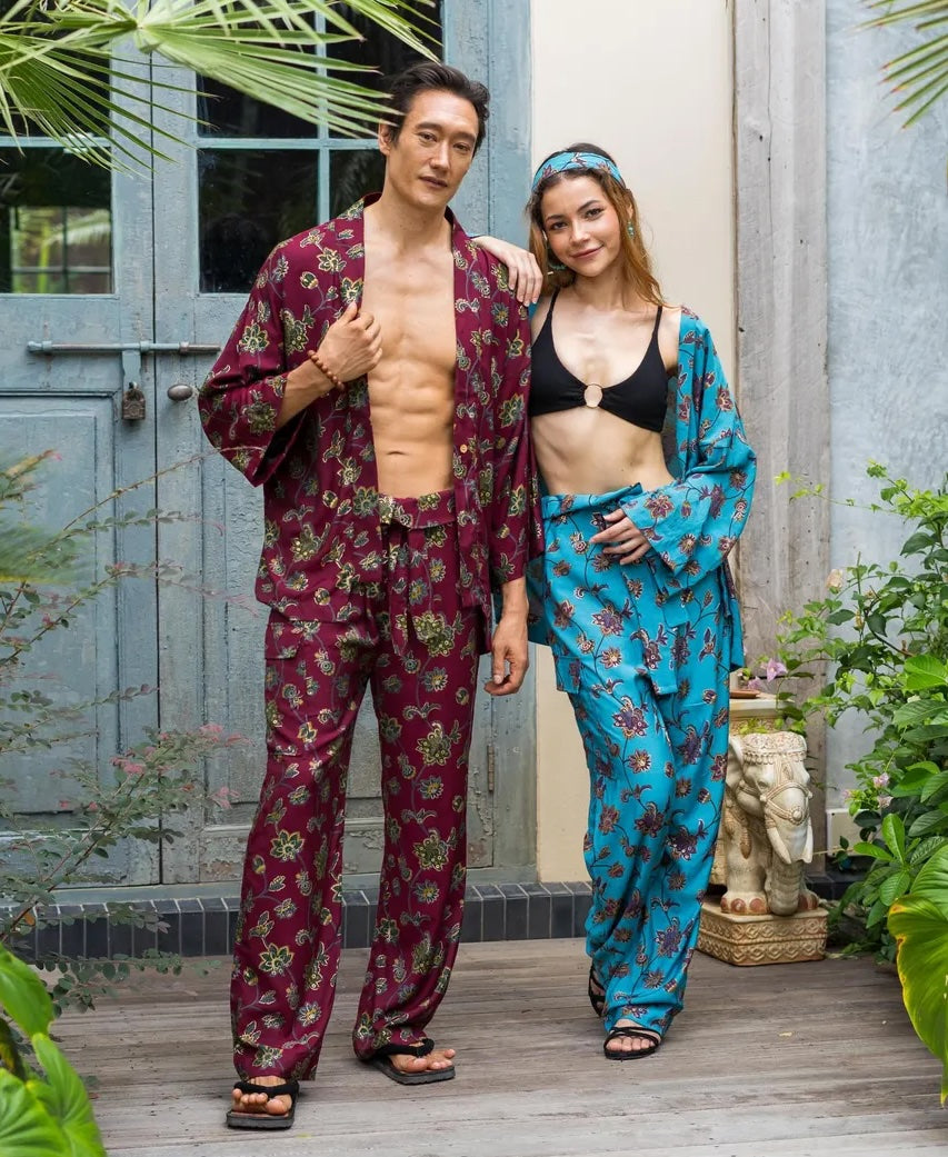Matching Kimono Couple Set - L'Oasis