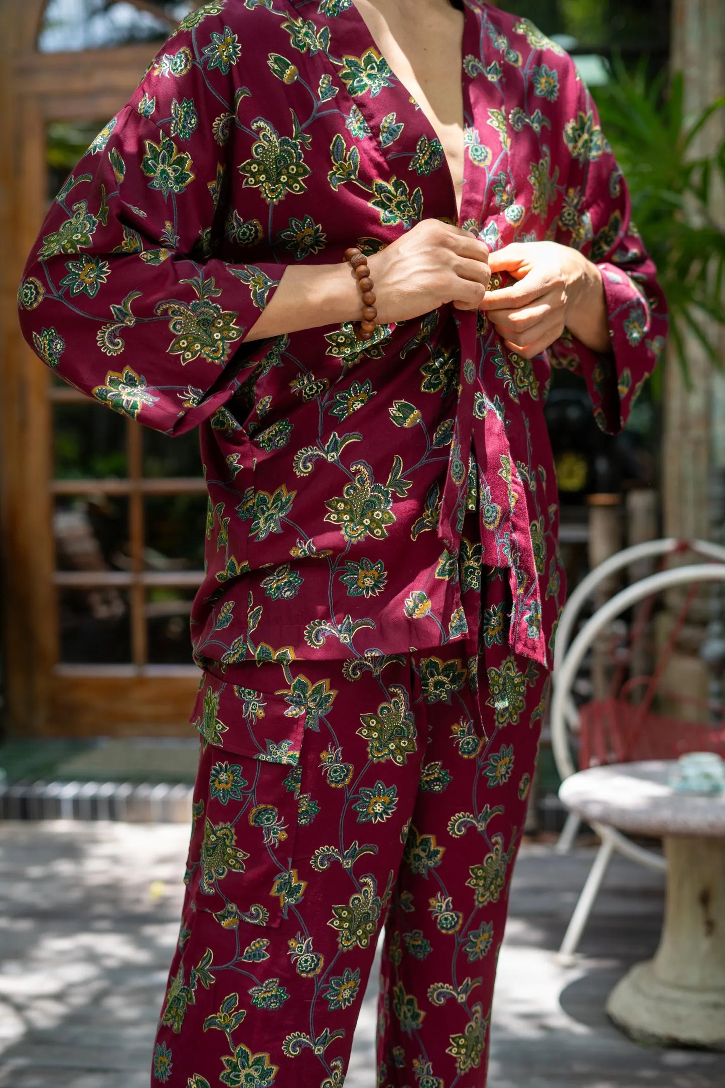 L'Oasis Fisherman Pants - Red