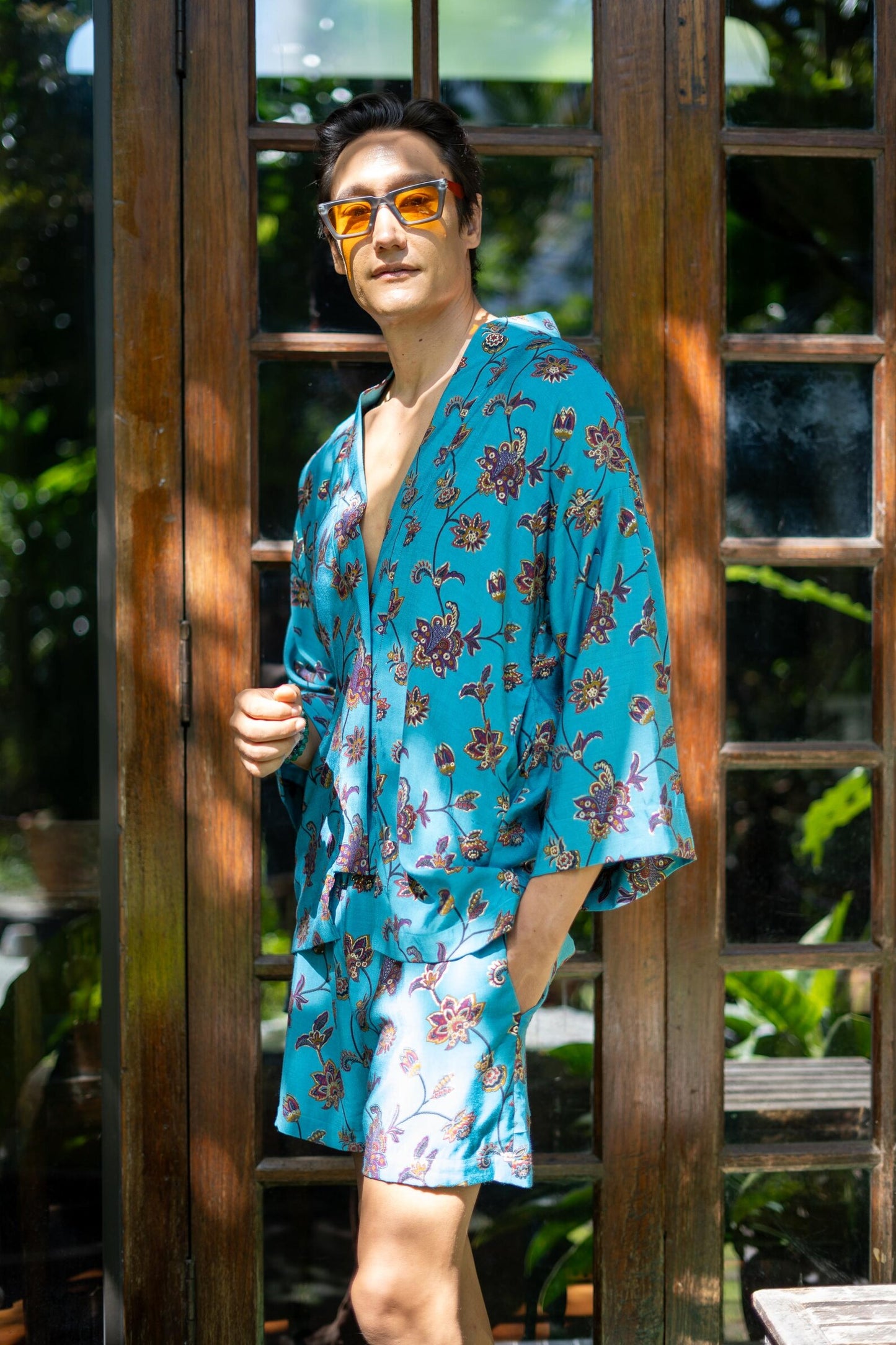 L'Oasis Kimono - Blue