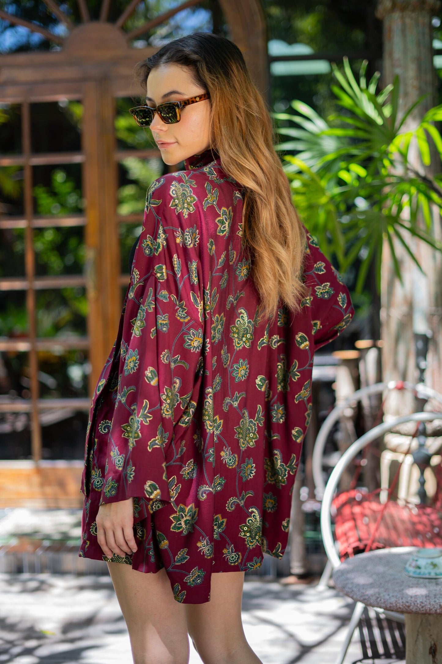 L'Oasis Kimono - Red