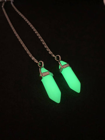 Glowing Stone face chain